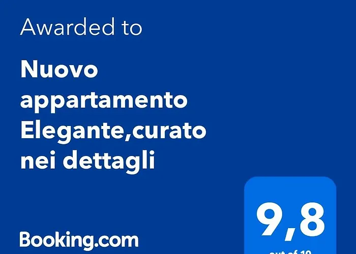 Nuovo Appartamento Elegante,Curato Nei Dettagli